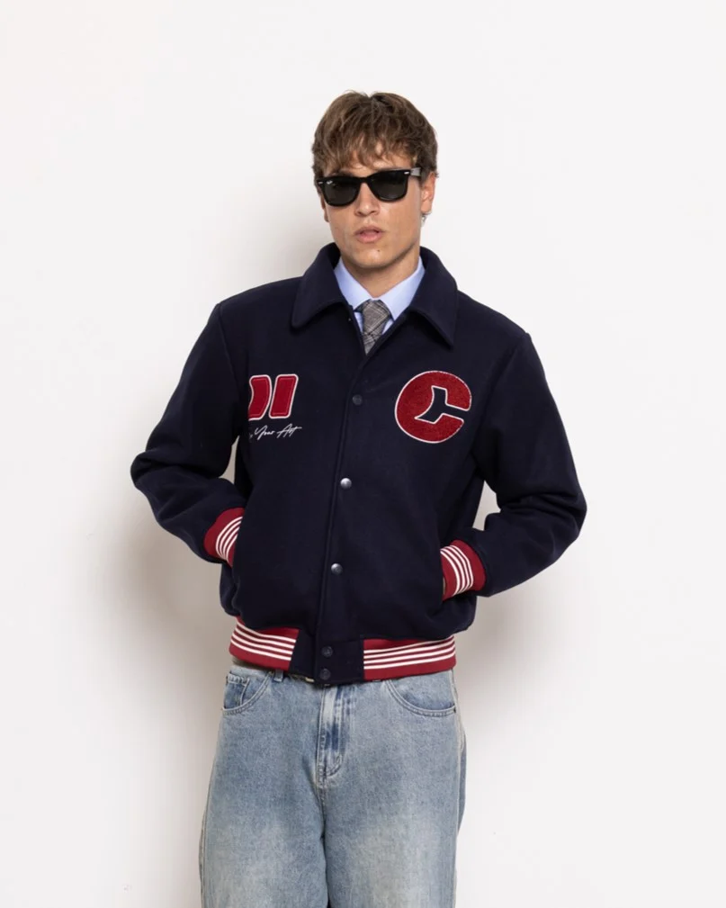 Dark Navy Varsity