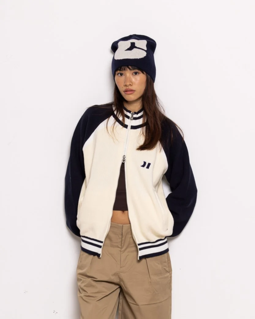 Ice Knit Zipper
