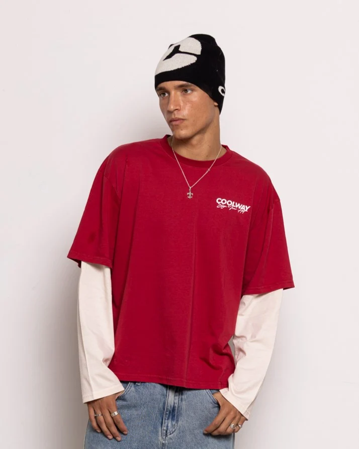 Red Double Sleeve