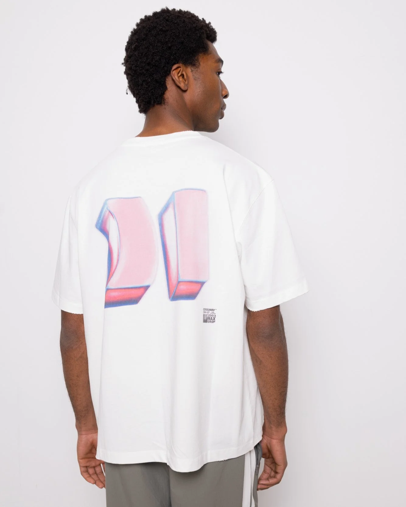 Dual White T-Shirt