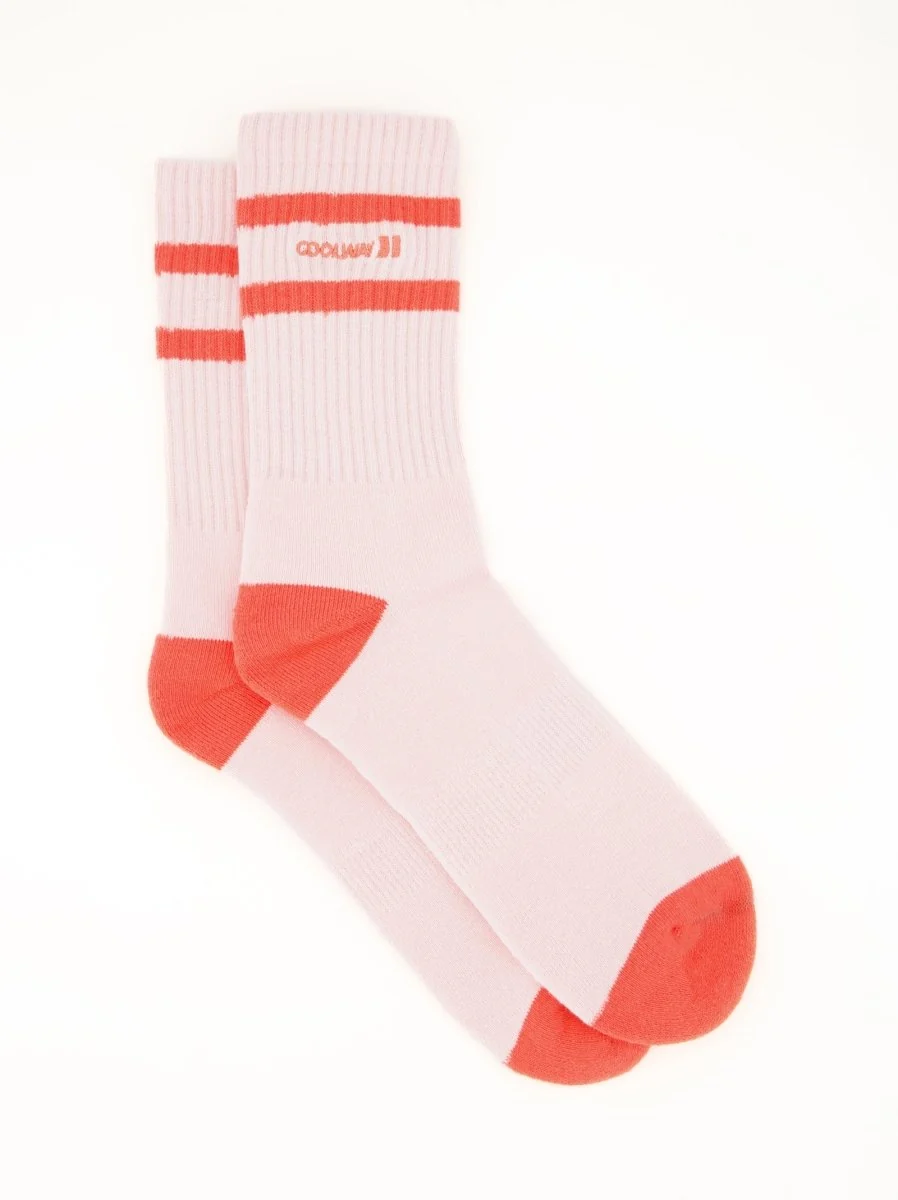 Court Pink Socks